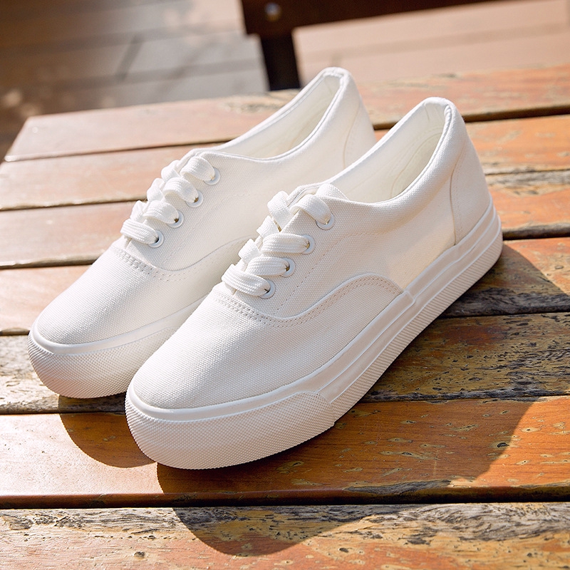 Pure sales white shoes