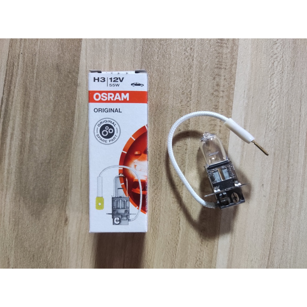 Osram Germany H3 Halogen bulb 12v 55w/ 24v 70W (ORIGINAL) | Shopee ...