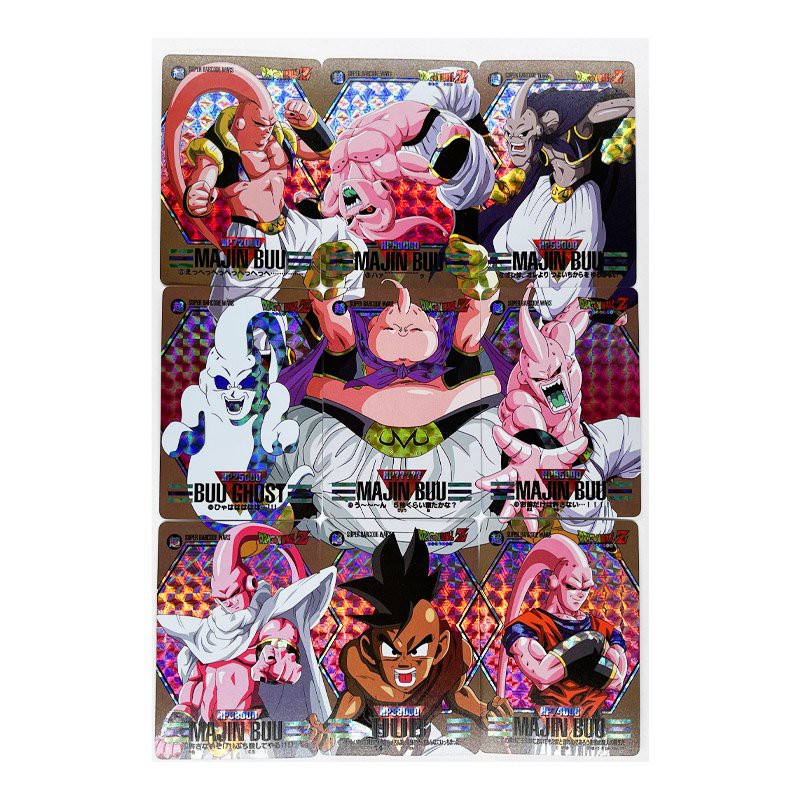 9pcsset Dragon Ball Z Gt Majin Buu Super Saiyan Heroes Battle Card Ultra Instinct Goku Vegeta 
