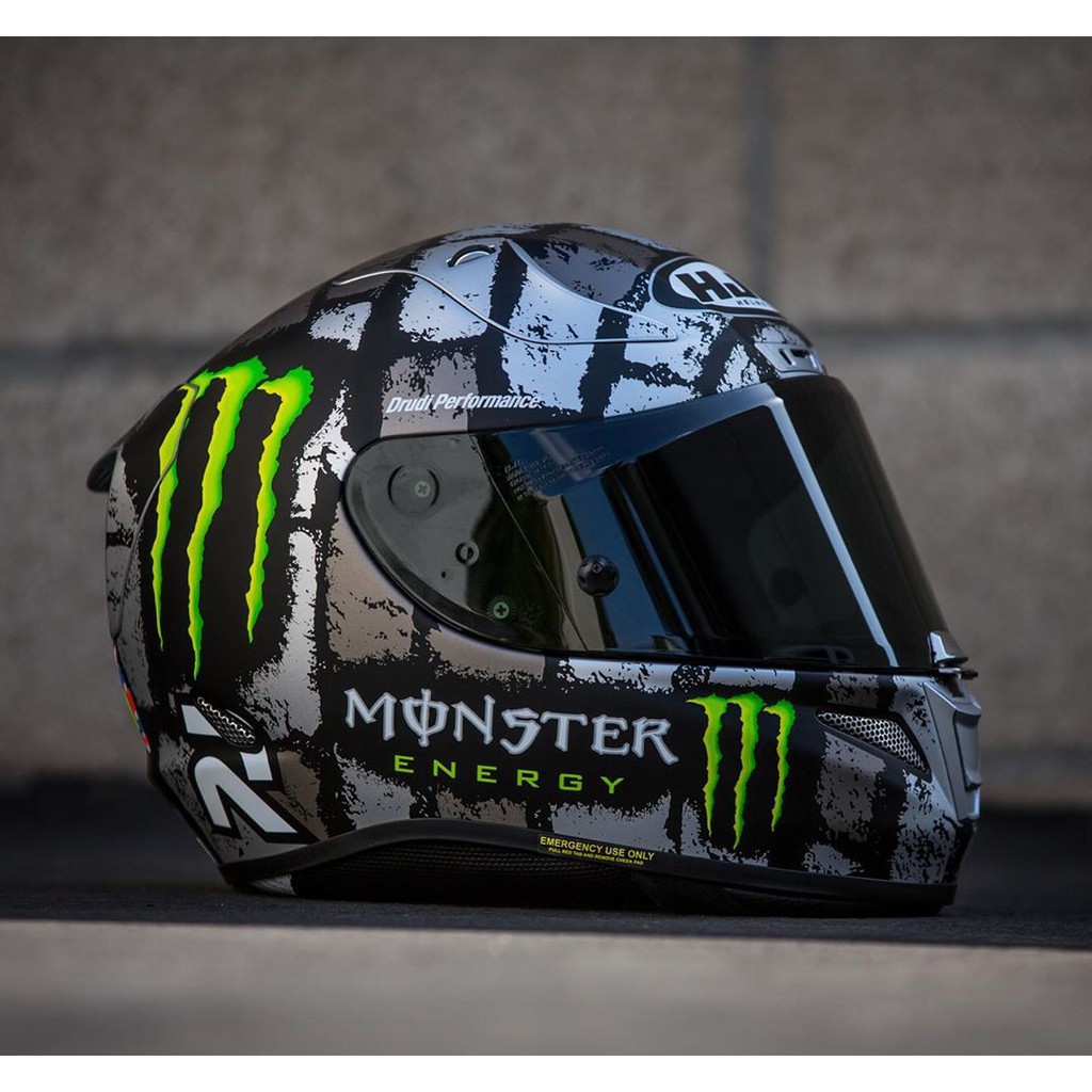 Monster best sale hjc helmet