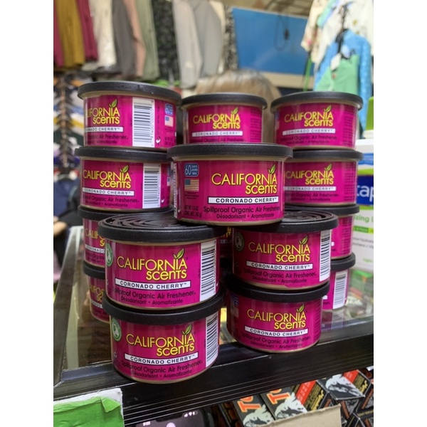 CALIFORNIA SCENTS Coronado Cherry/La Jolla lemon/ new port new car