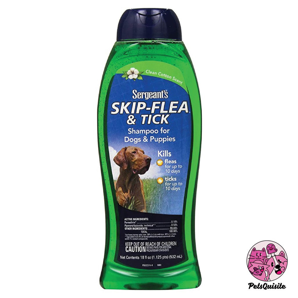 Sergeant's Skip Flea and Tick Shampoo Clean Cotton 18oz Shopee Philippines