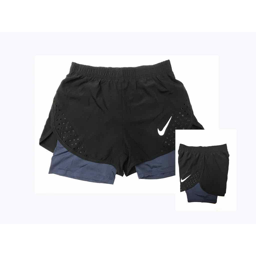 Running shorts cheap with cycling shorts