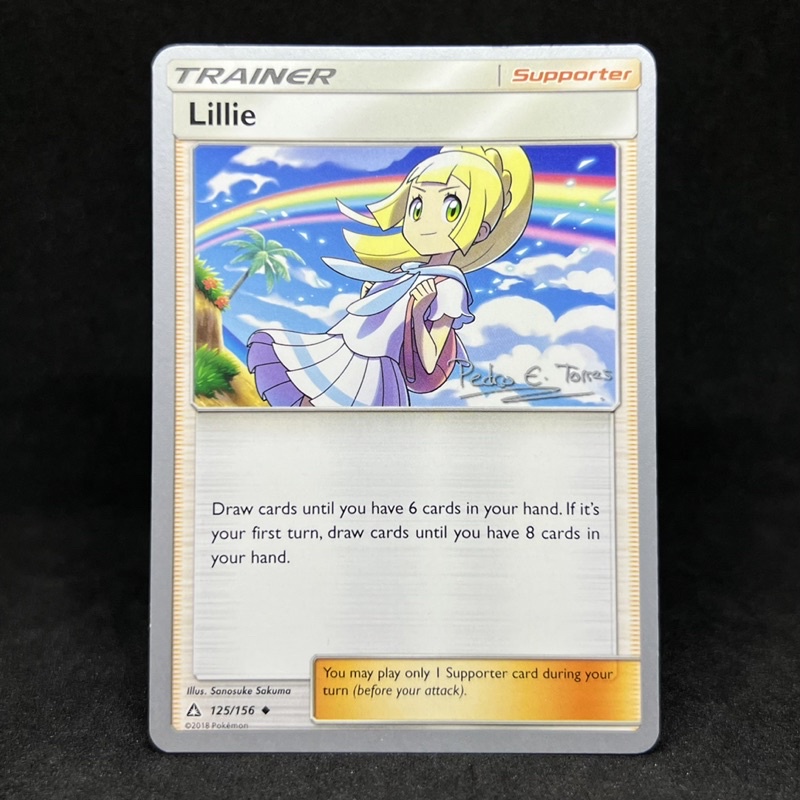 Pokemon TCG Lillie Uncommon 125/156 2018 World Championship Deck ...