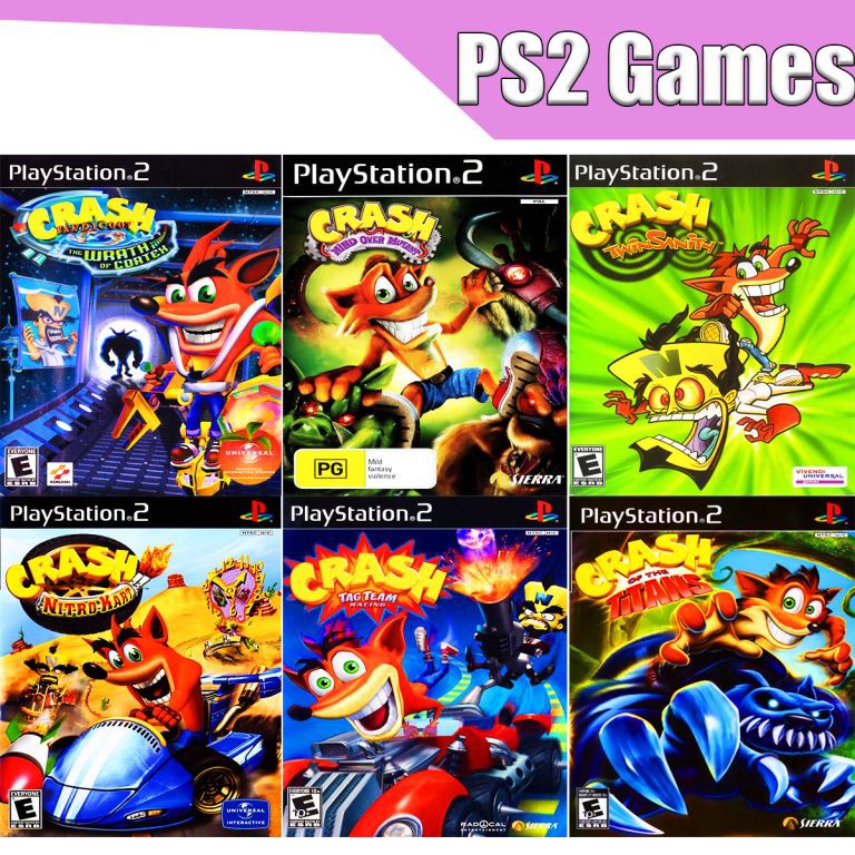 All Crash Bandicoot Games on PS2 