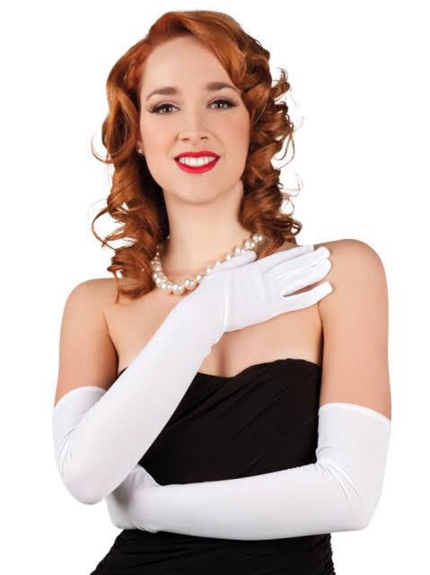 Buy long white sale gloves