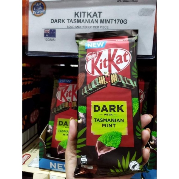 NESTLE KITKAT DARK TASMANIAN MINT (170 grams)chocolate blocks, 11