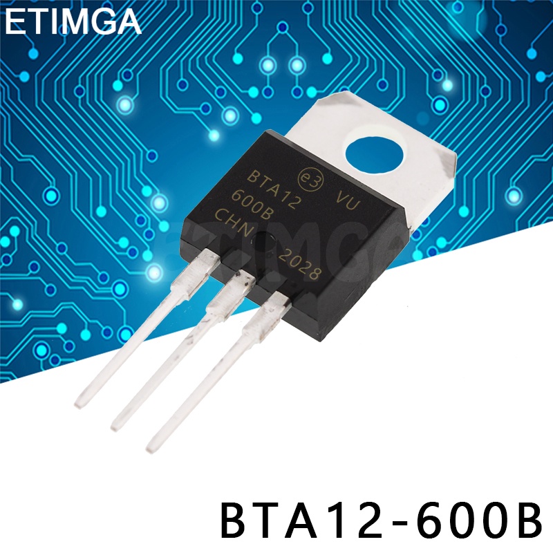 10PCS/LOT BTA12-600B BTA12-600C BTA12-600BW BTA12-600CW TO-220 ...