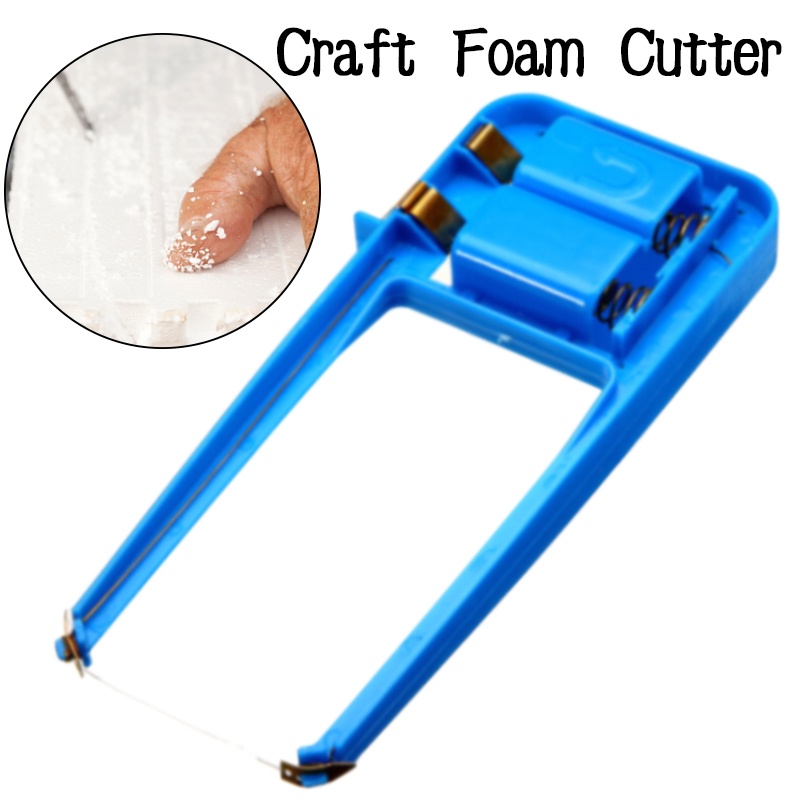 Plastic Blue Polystyrene Cutter Craft Foam Cutter DIY Hot Wire