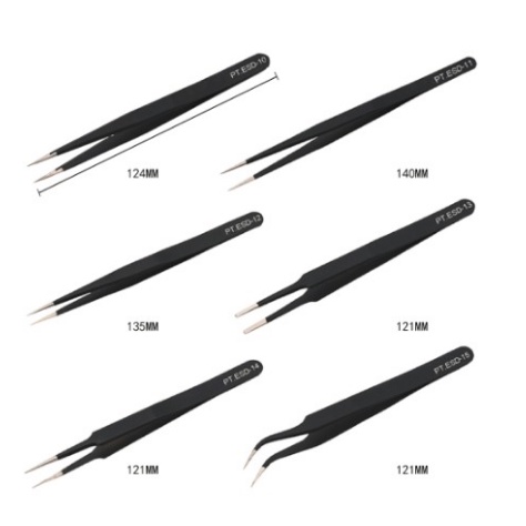 Special Electrostatic Forceps For Electronic Product Maintenance ESD 10 ...