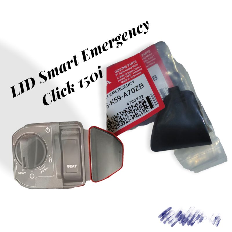 LID Smart Emergency Honda Click 150i Game Changer | Shopee Philippines