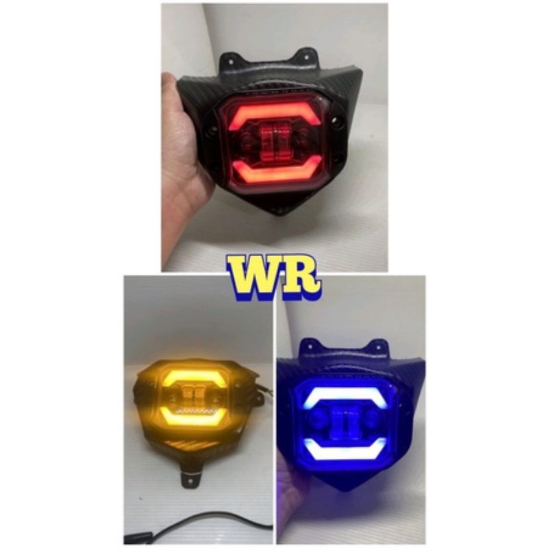 Led Reflector Daymaker Hrv Led Headlight Supermoto Crf L Wr Klx Dtracker Shopee Philippines