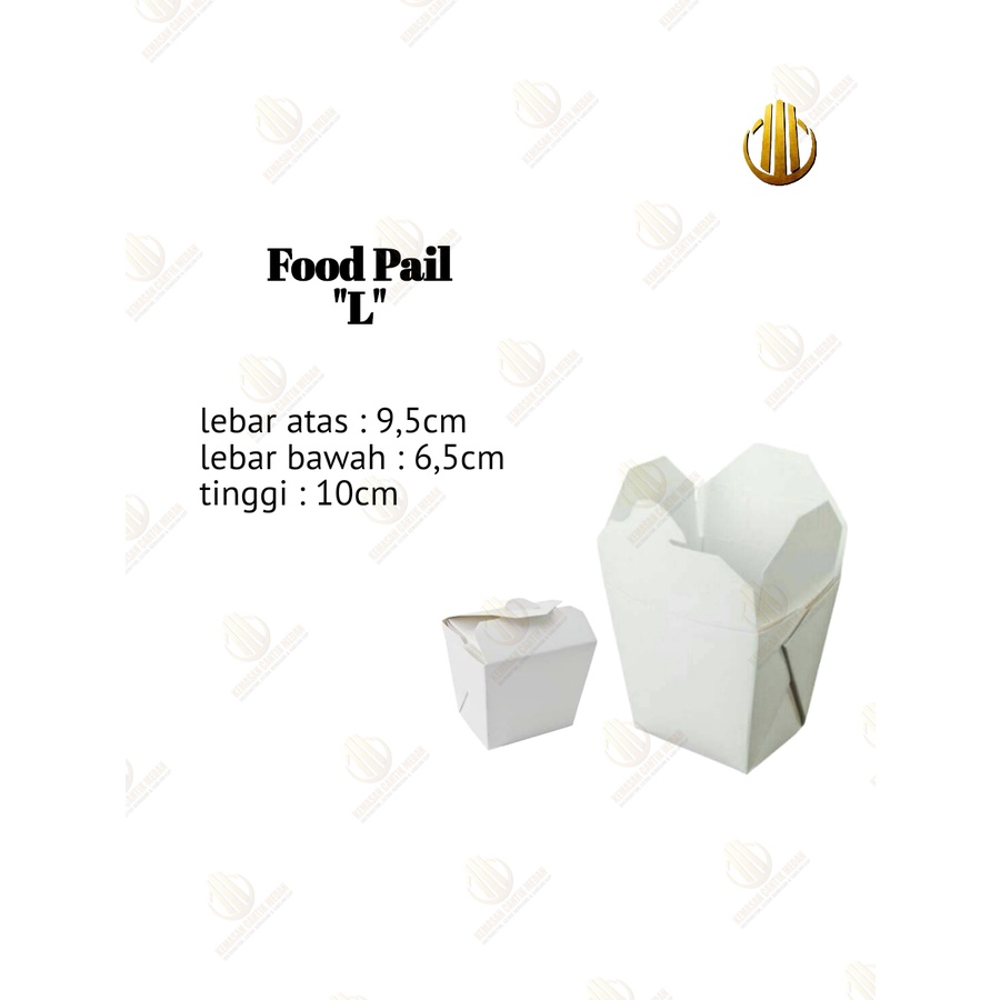 Food Pail (Paper eating place) | Shopee Philippines