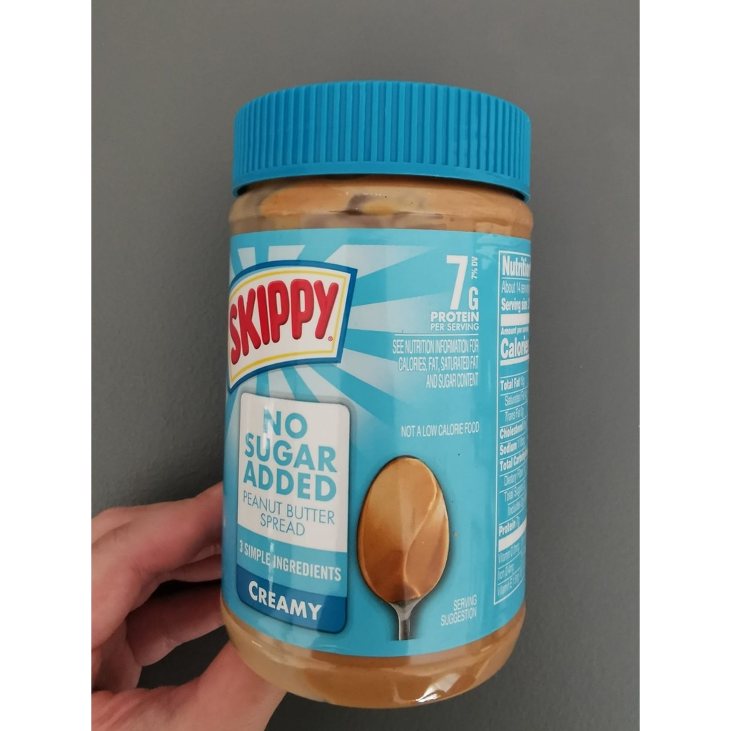 SALE! BB Feb 2025 Skippy No Sugar Added Peanut Butter Spread Creamy 454g (16Oz) Shopee Philippines