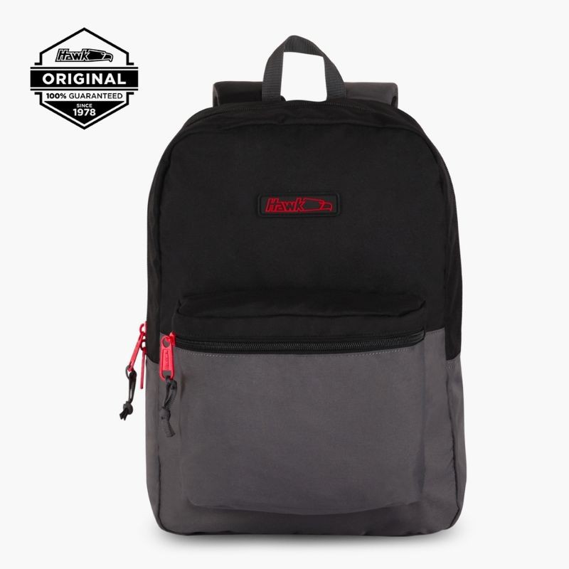 Hawk Everyday Bag - Charcoal/Red [ORIGINAL] | Shopee Philippines