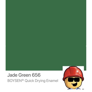 BOYSEN QDE (B650 NILE GREEN) (B651 DARK GREEN) (B656 JADE GREEN