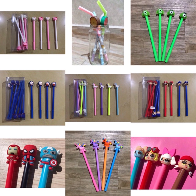 Random Character Pens (1pcs) | Shopee Philippines