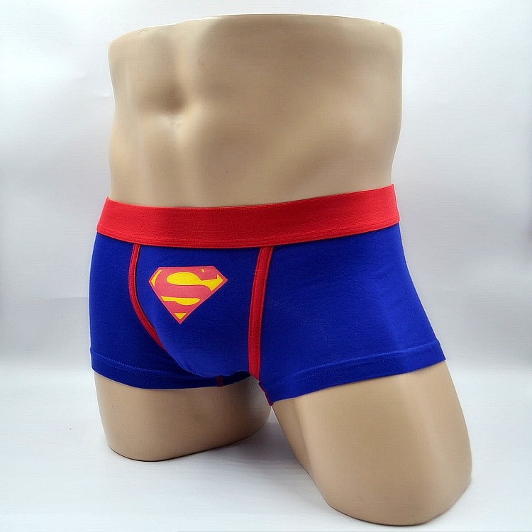 Superman Men s Cotton Boxers Trunks shorts Man Underwear Shopee