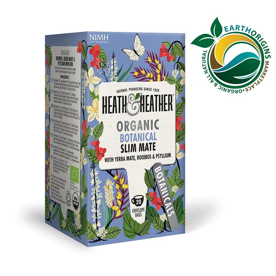 Heath & Heather Organic Botanical Slim Mate (20 bags) Shopee Philippines