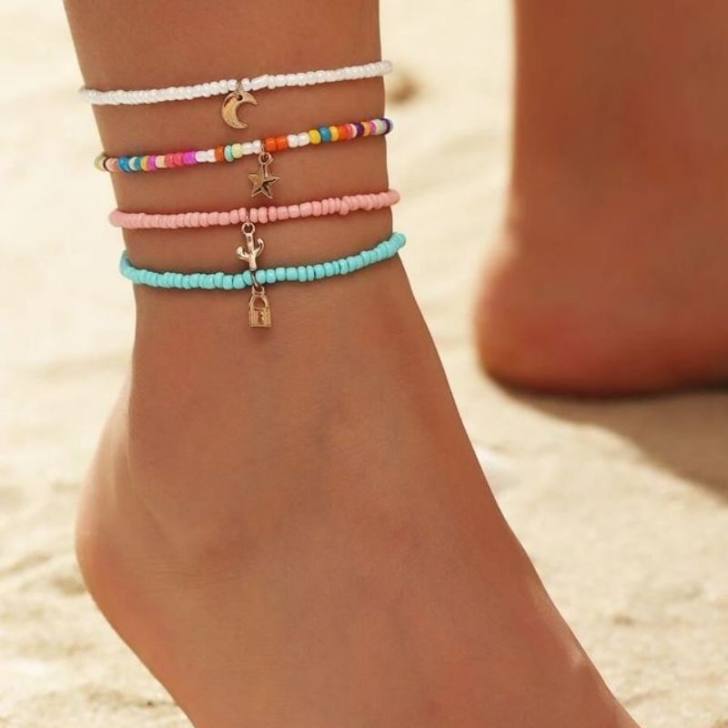 Aesthetic anklets sale