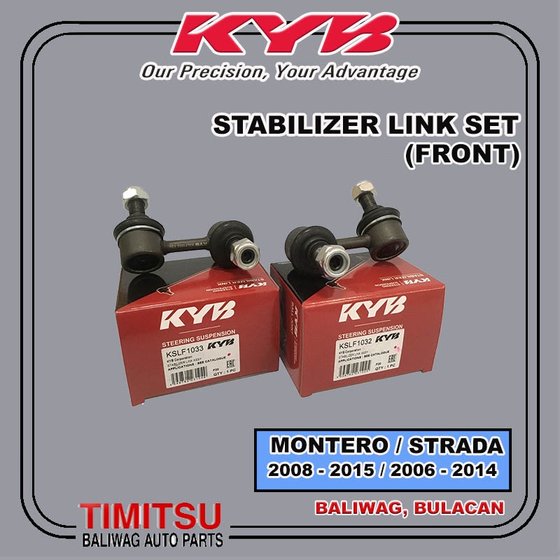STABILIZER LINK FRONT SET MONTERO 2006 2015 L200 STRADA 2006 2017
