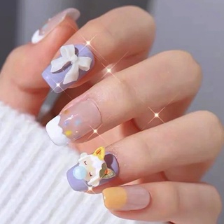 Wow, Your Nails Look Amazing! 24pcs Long Stiletto False Nail Art