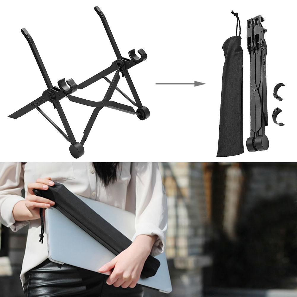 NEXSTAND Foldable Laptop Stand Table Adjustable Height Lapdesk For