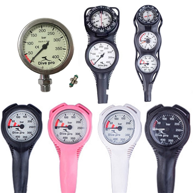 Pressure Gauge Scuba Diving Mini Spg Consoles And Gauges Diving