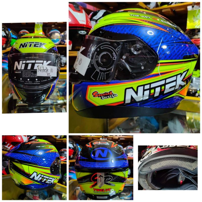 Nitek helmet sale price