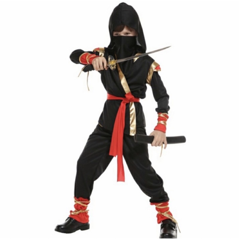 Ninja Kids costume/ninja halloween costume/ninja cosplay Regional