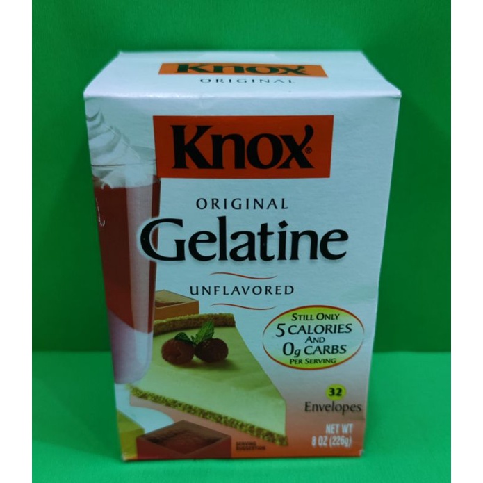 KNOX GELATINE 32 ENVELOPES Shopee Philippines