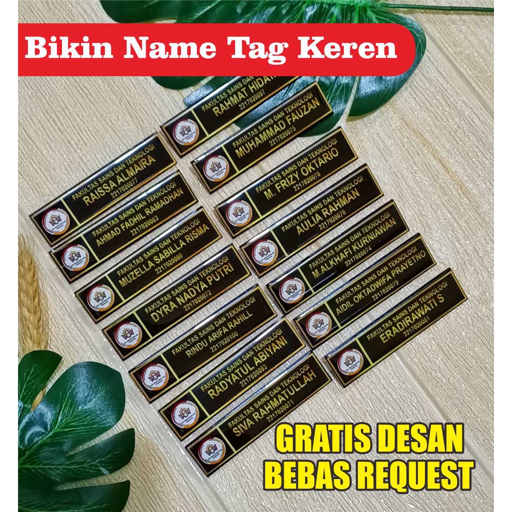Name Tag Nameplate Chest Name Tag Teacher Name Tag Student Name Tag ...
