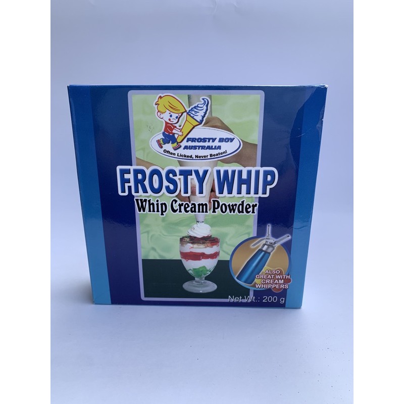 frosty boy whip cream powder 200g Shopee Philippines