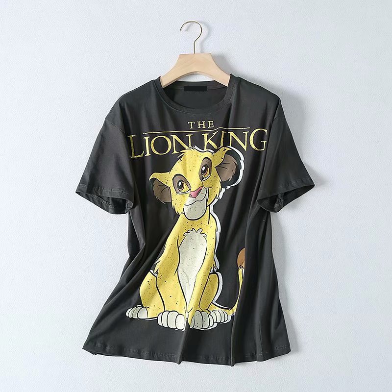 Oversize Tee Bershka The Lion King Pull Disney Bershka Print Lion