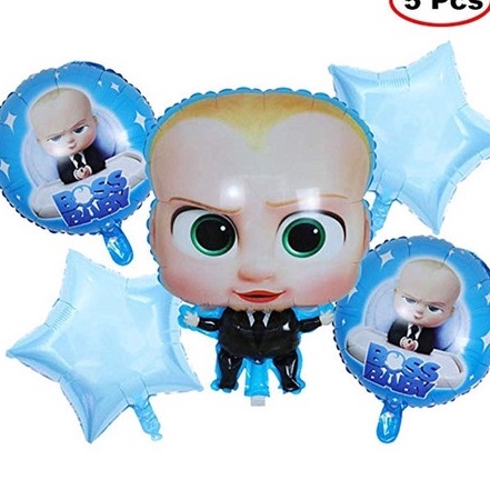 Boss BABY COOL JUMBO Character Balloon / BOSS BABY Round Balloon ...