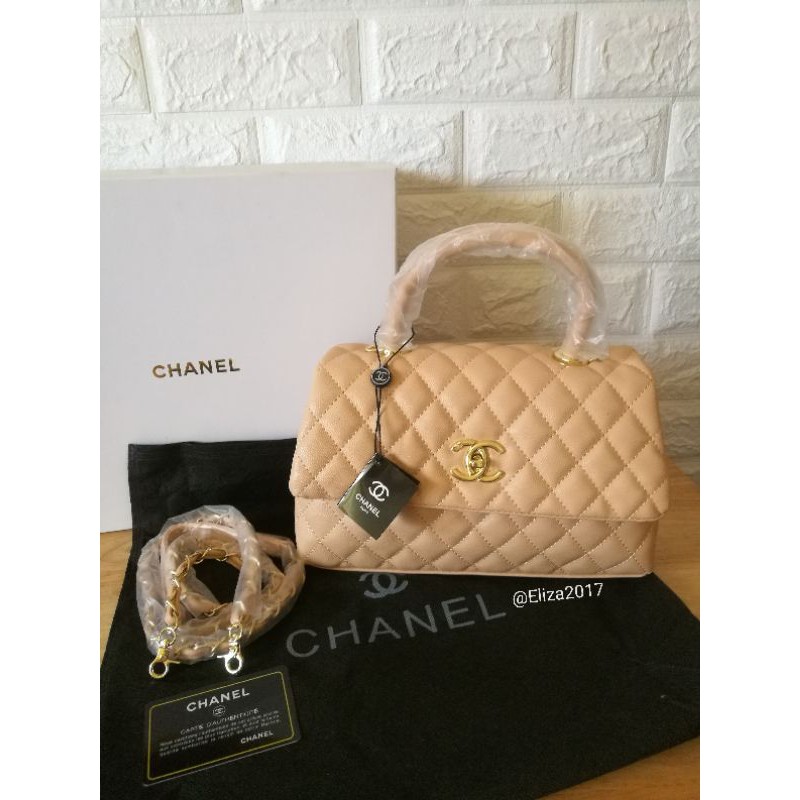 Coco CHANEL Top handle Sling bag Shopee Philippines