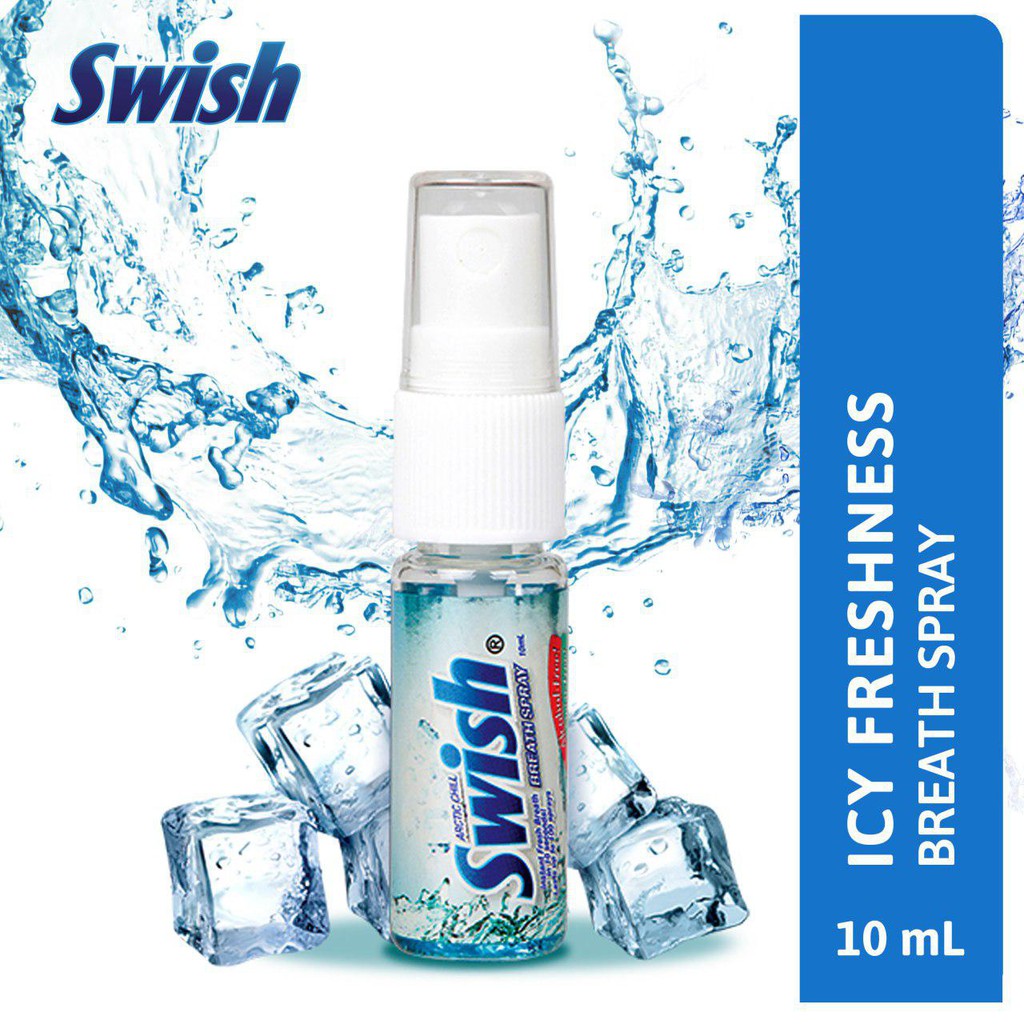 Swish Arctic Chill Breath Spray 10mL Shopee Philippines