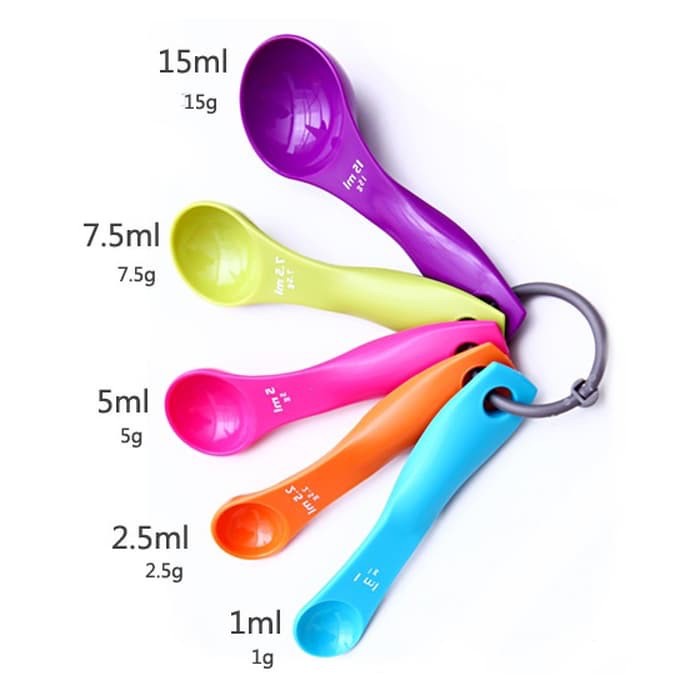 Measuring Spoon SET Colorful - Measuring Spoon For Food Cake