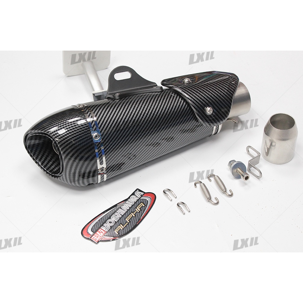 51mm Motorcycle Yoshimura Alpha Whale Exhaust Muffler Motocross Escape Moto With Db Killer 5272