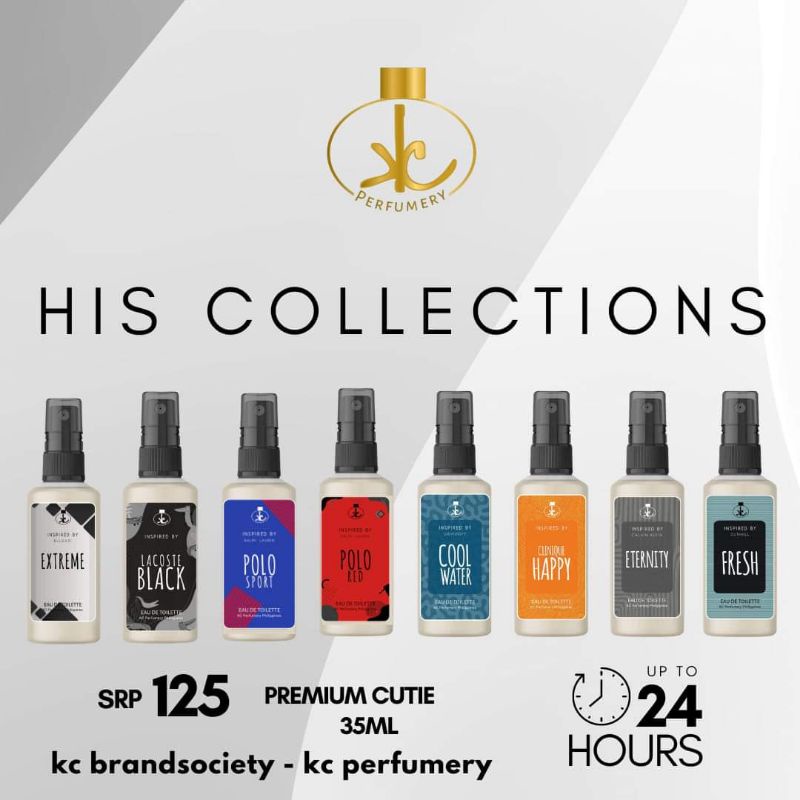 KC Perfume Collection Shopee Philippines