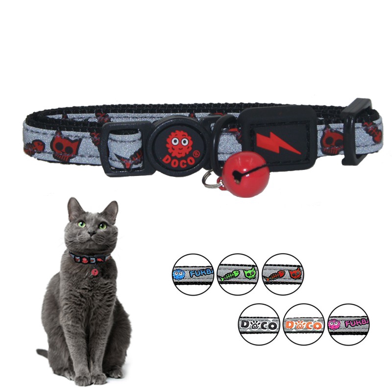 Truelove Quick Release Cat Collar For Safety With Anti Lost Bell And