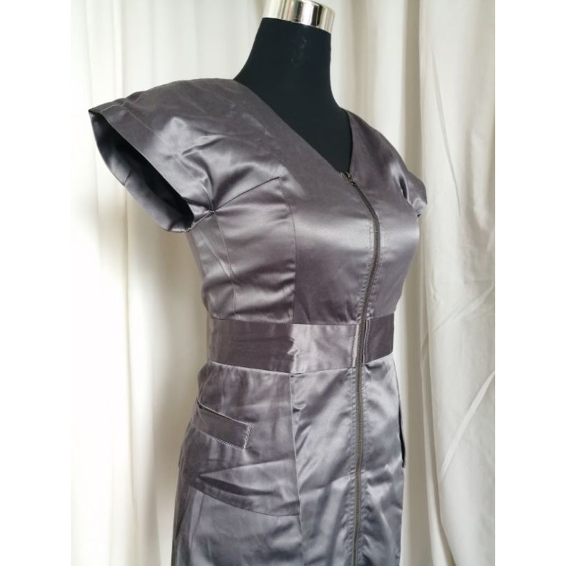 Silver gray clearance semi formal dresses