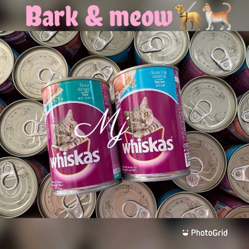 Whiskas cat wet food can 400g. Shopee Philippines
