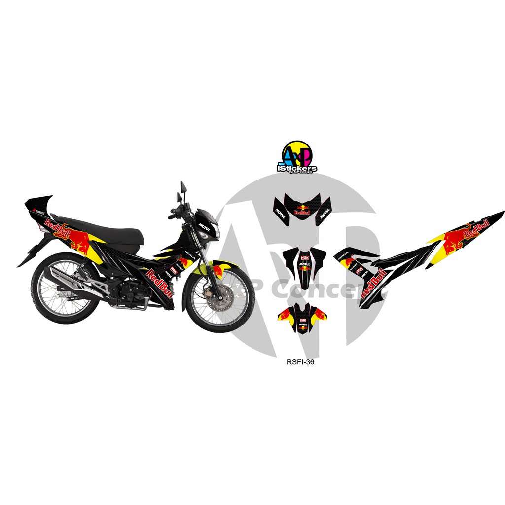 Honda RS125 FI Decal Kit RSFI-36 | Shopee Philippines