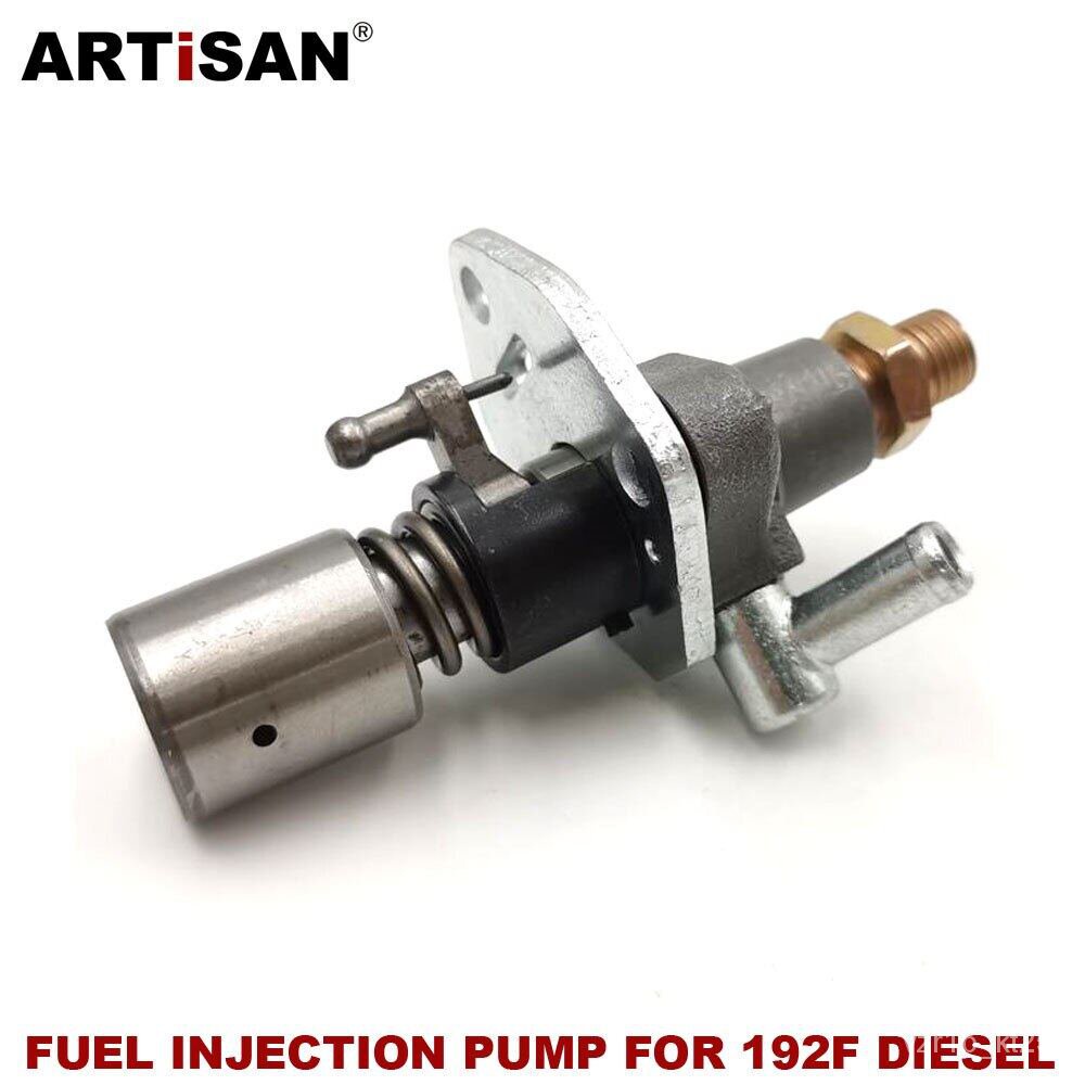 YANMAR L100 192F Diesel Fuel Injection Pump 16MM Needle Fuel Inlet At Right for Generator