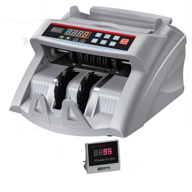 Money Count Bill Cash Notes Counter Machine Bank With UV Light | Shopee ...