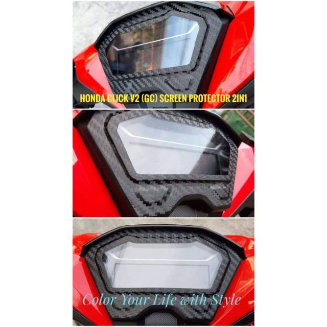 (DIY)SALE! 2in1 Panel Protector for Honda Click V2(Game Changer ...
