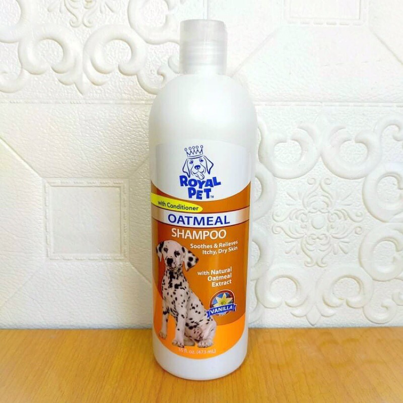 Royal pet 2025 oatmeal shampoo