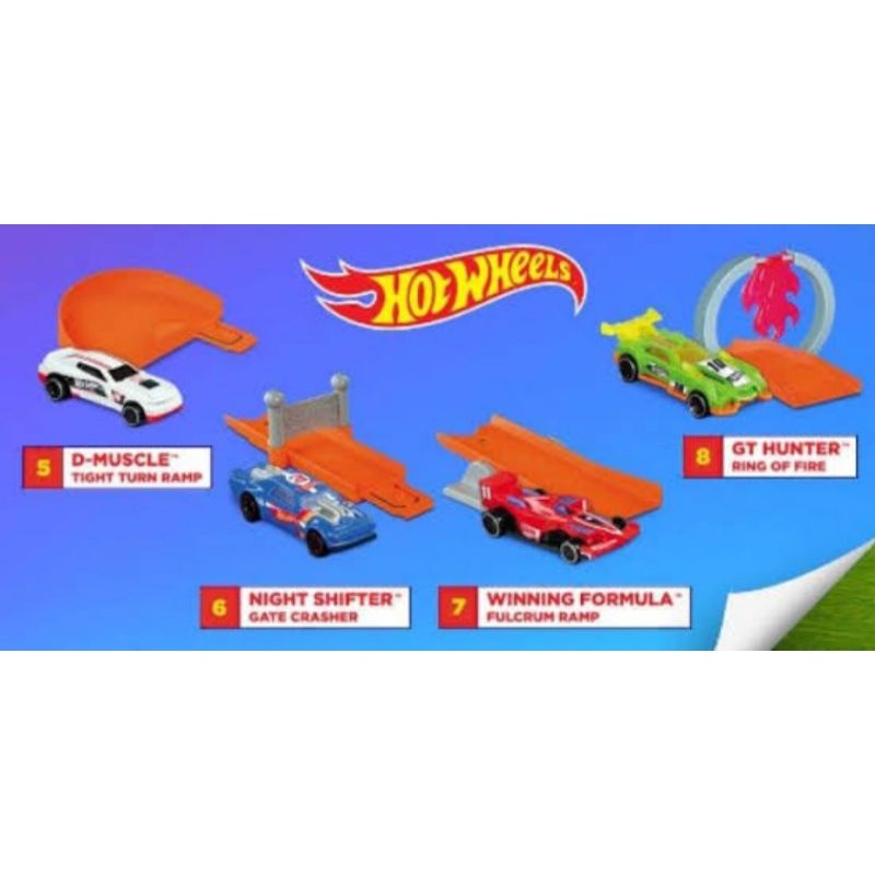 Hot wheels cheap happy meal 2019