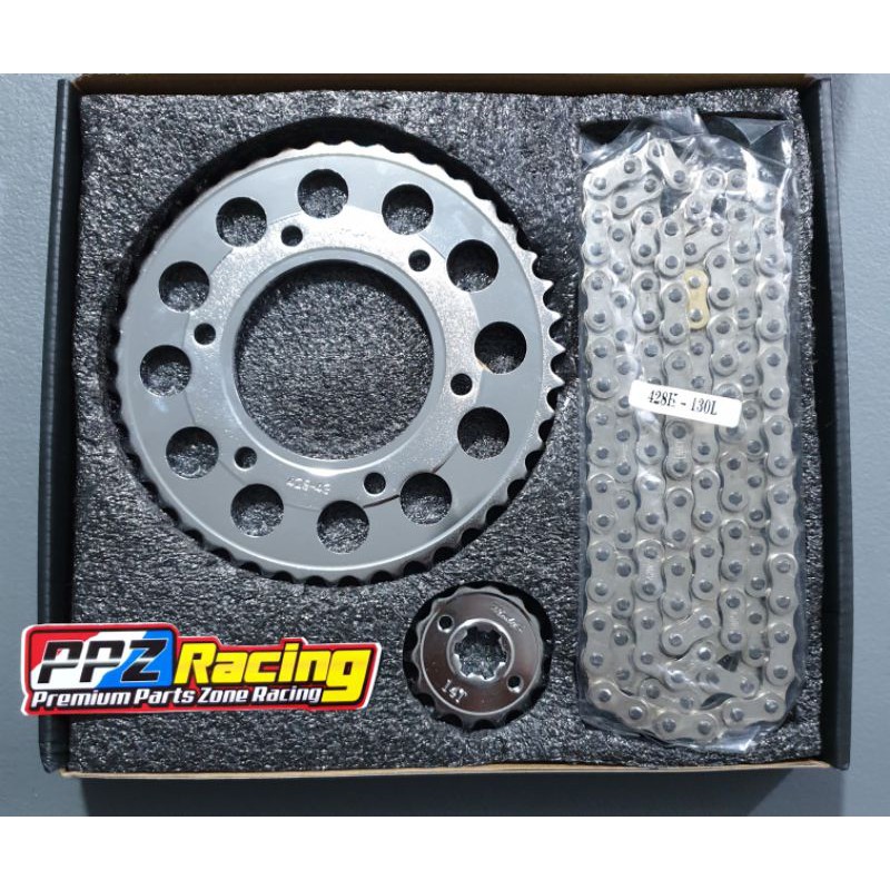 MODY 5 HEAVY DUTY SPROCKET GEAR SET SNIPER150 & SNIPER155 Shopee